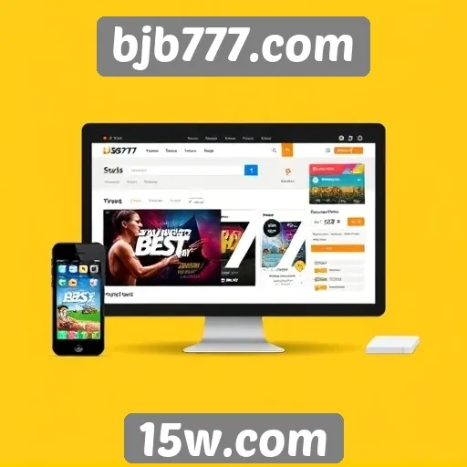 Acessibilidade e interface do site bjb777.com